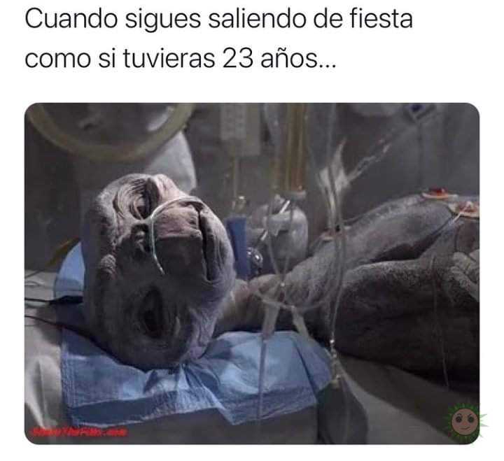 Ya no es lo mismo a partir de los 25