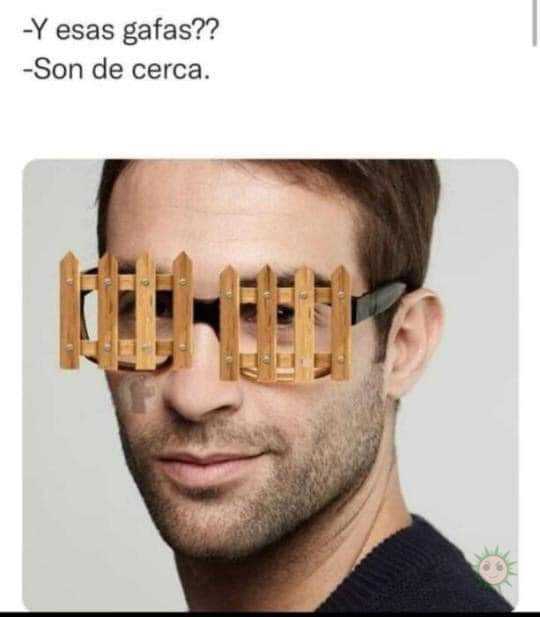 Y esas gafas?